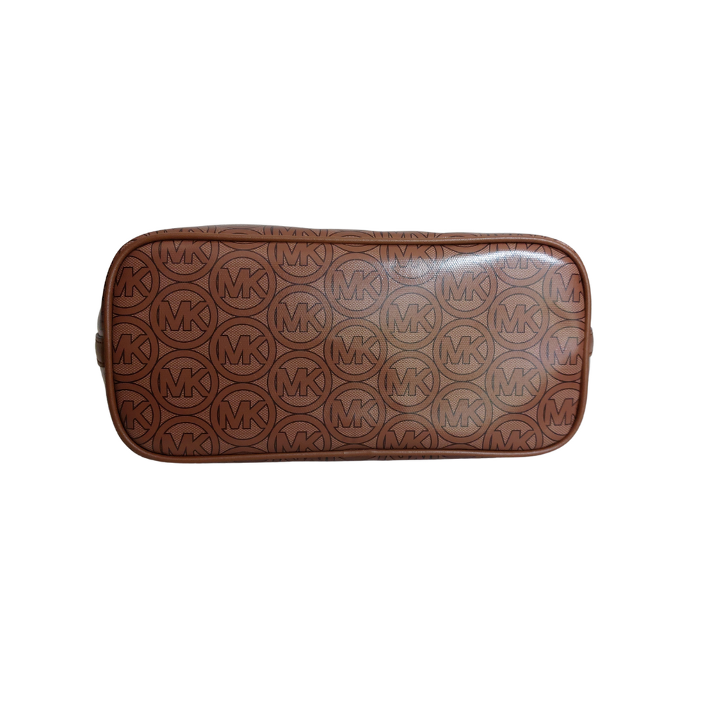 Michael Kors Brown Jodi Small Sherbert Logo Tote Bag | Like New |