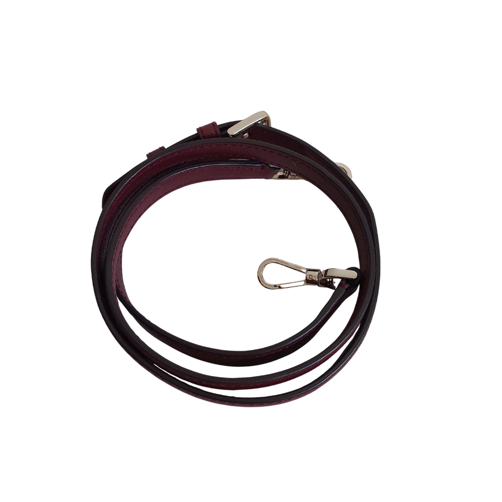 Kate Spade Burgundy Darcy Small Bucket Bag | Gently Used |