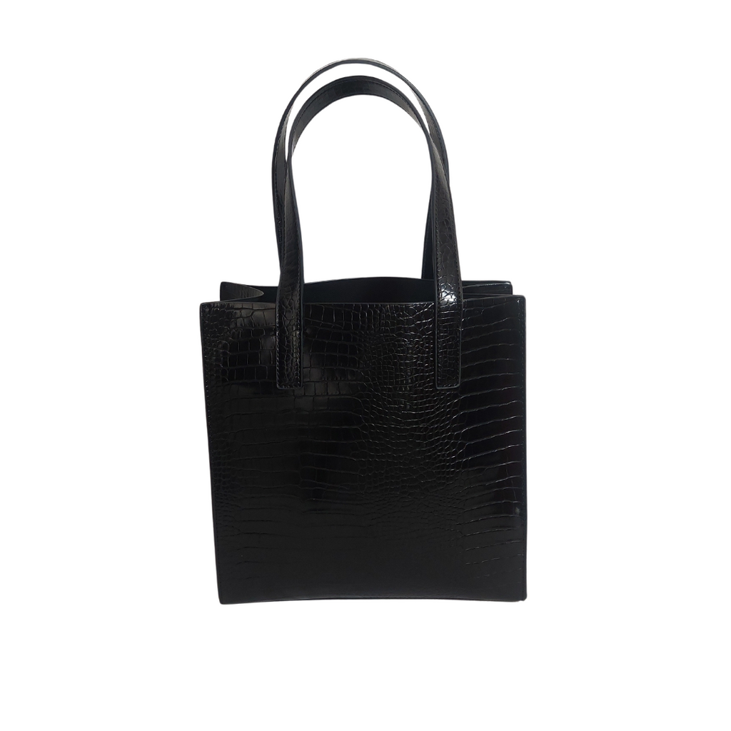 Ted Baker Reptcon-Croc Effect Small Icon Bag | Gently Used |