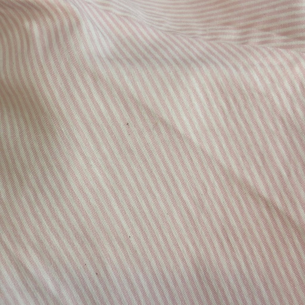 H&M Pink & White Striped Collared Shirt | Gently Used |