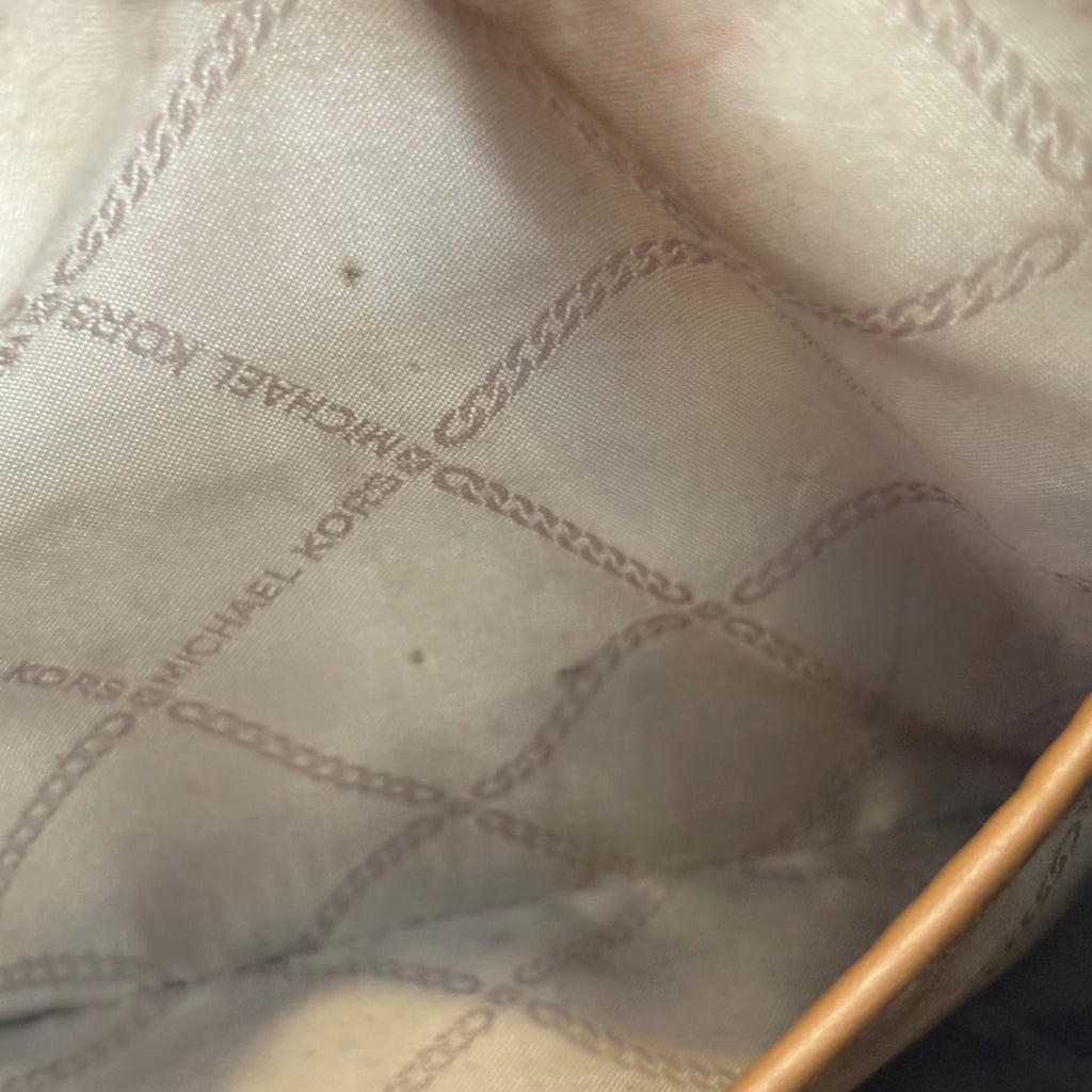 Michael Kors Vanilla Lillie Large Messenger Handbag | Pre Loved |