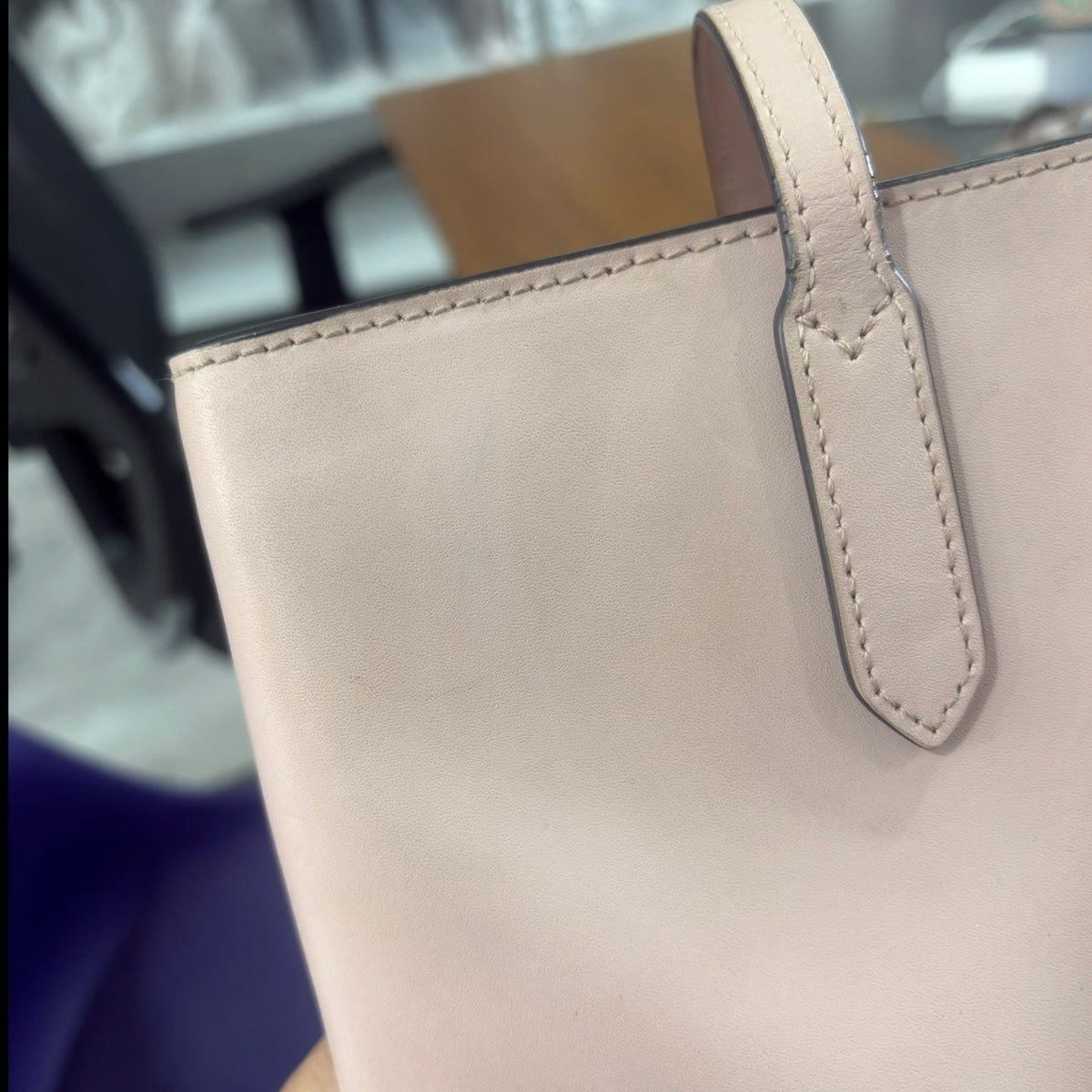 Kate Spade Pink Jana Smooth Leather Large Tote | Pre Loved |