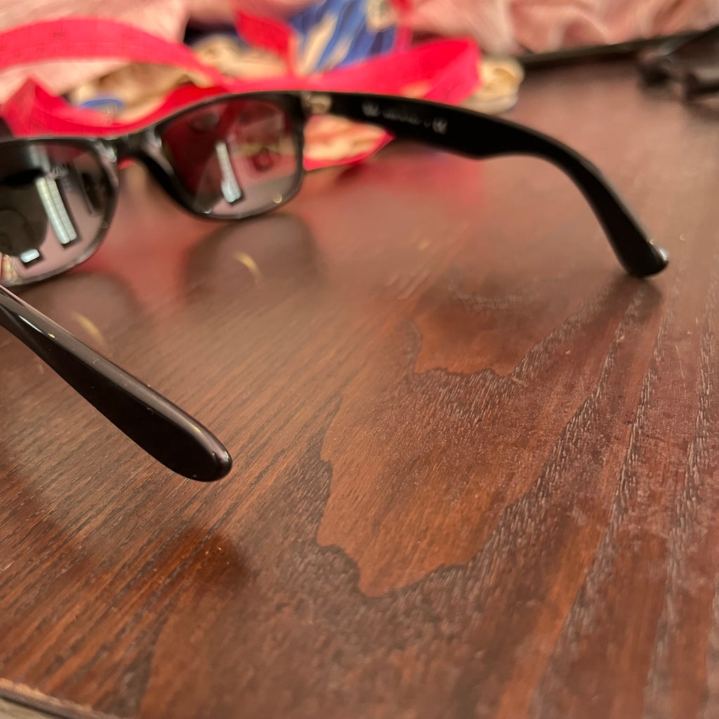 Ray-Ban Black New Wayfarer RB 2132 Polarized Sunglasses | Pre Loved |
