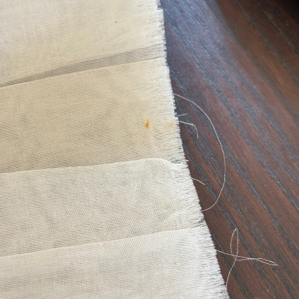 Sania Maskatiya Green & Beige Thread Embroidered Kurta | Pre Loved |