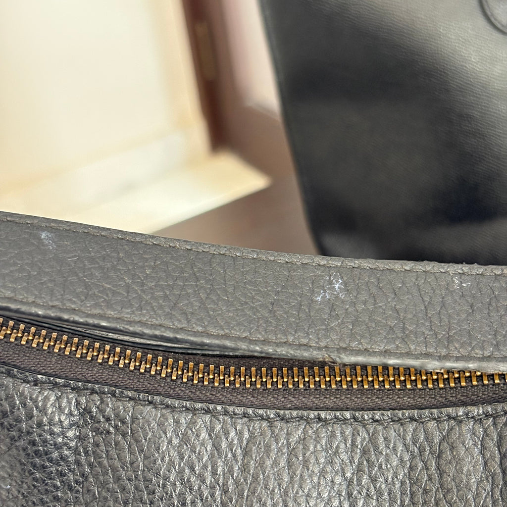 Kate Spade Black Pebbled Leather Shoulder Bag | Pre Loved |