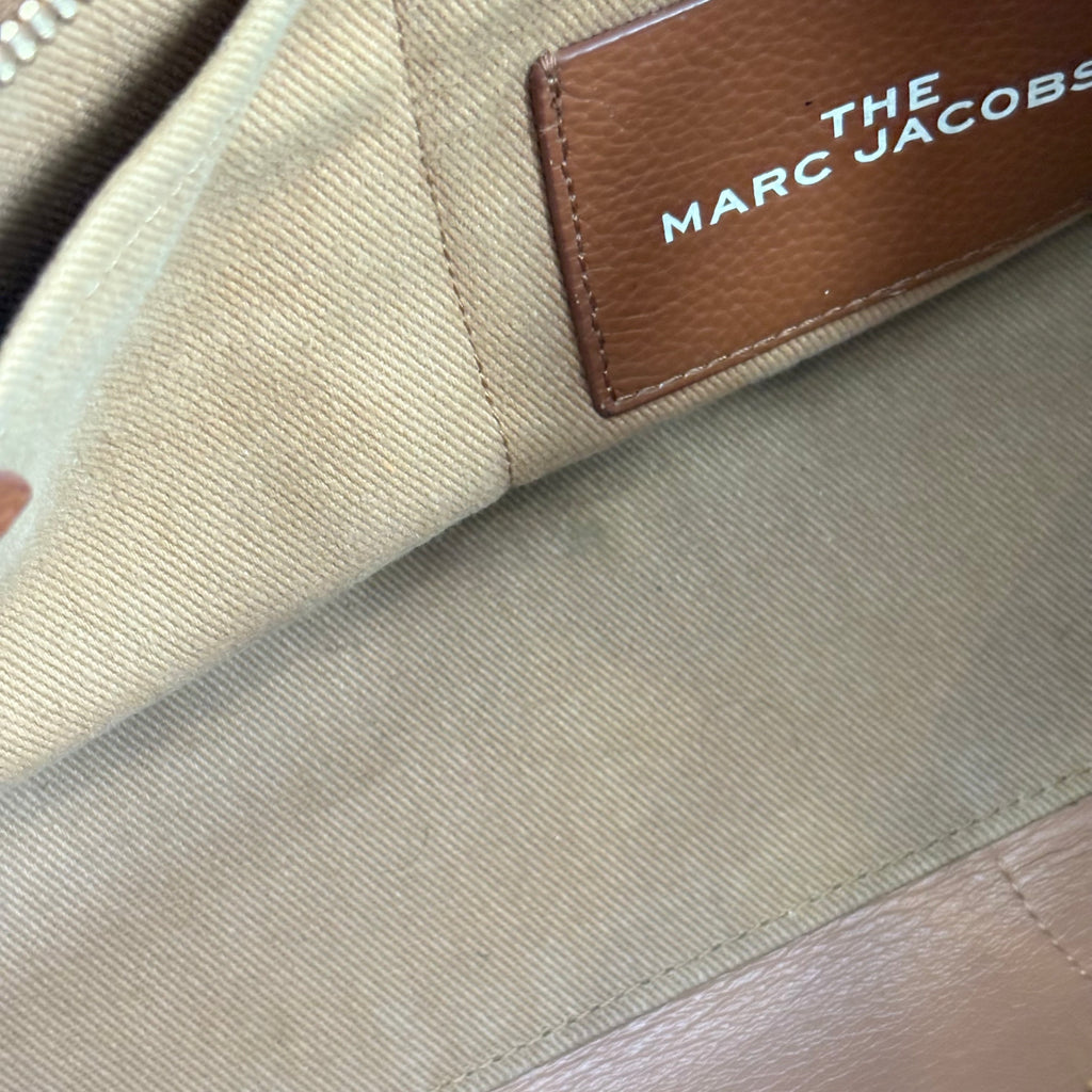 Marc Jacobs Tan Medium Leather Tote Bag | Pre Loved |