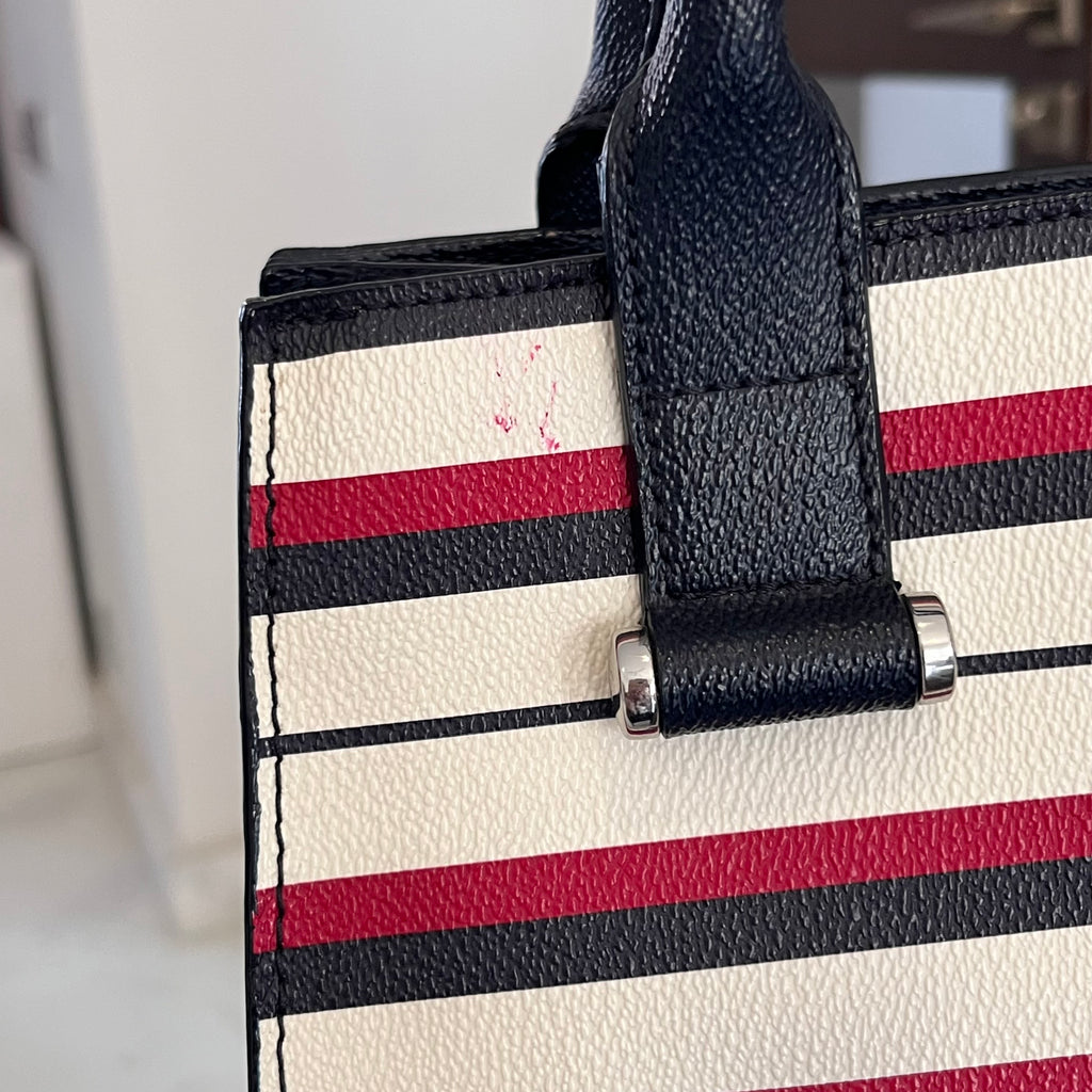 Tommy Hilfiger Striped Shopper Bag | Pre Loved |