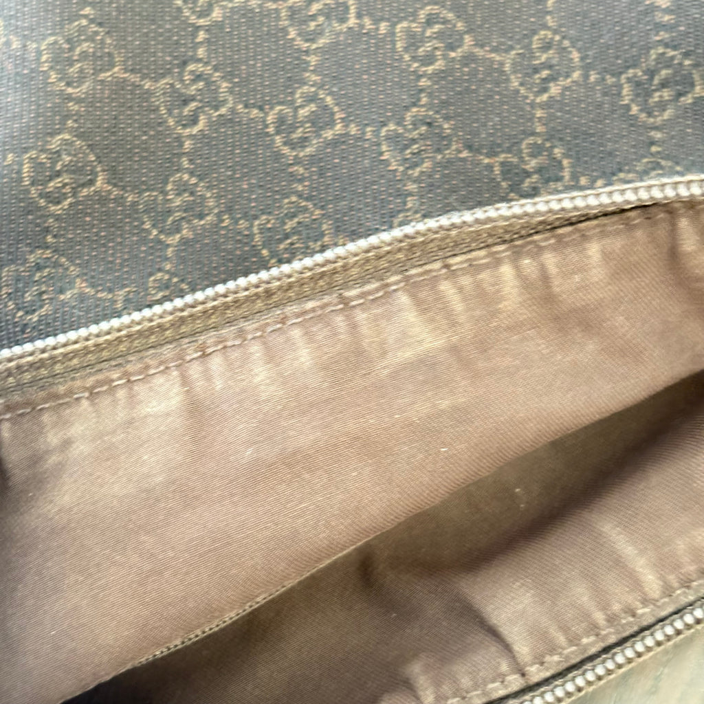 Gucci Brown GG Canvas Medium Hobo Bag | Pre Loved |