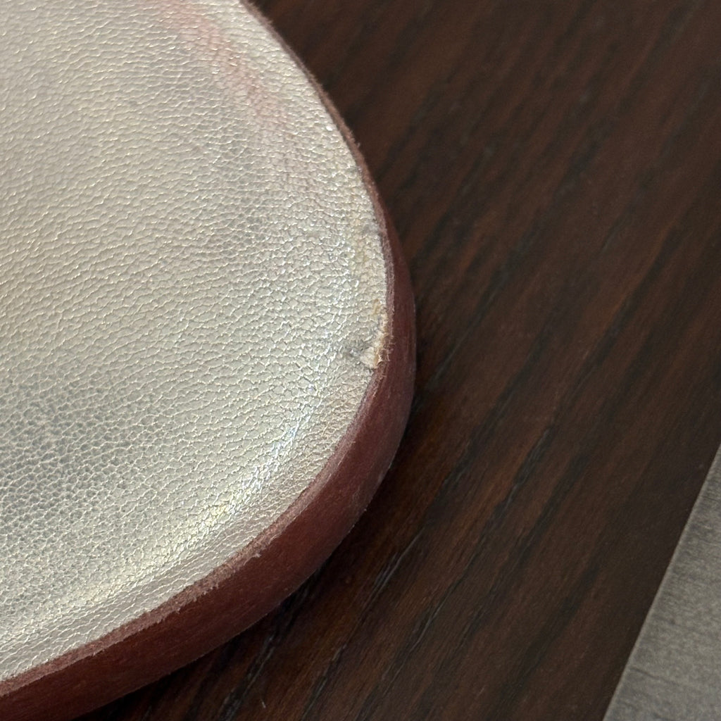 Sophia Webster Gold Leather 'Talulah' Butterfly Flats | Pre Loved |