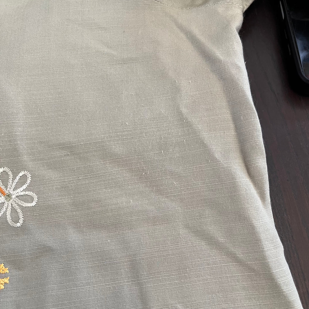 Mishka Grey Thread Embroidered Outfit (3 Pieces) | Gently Used |