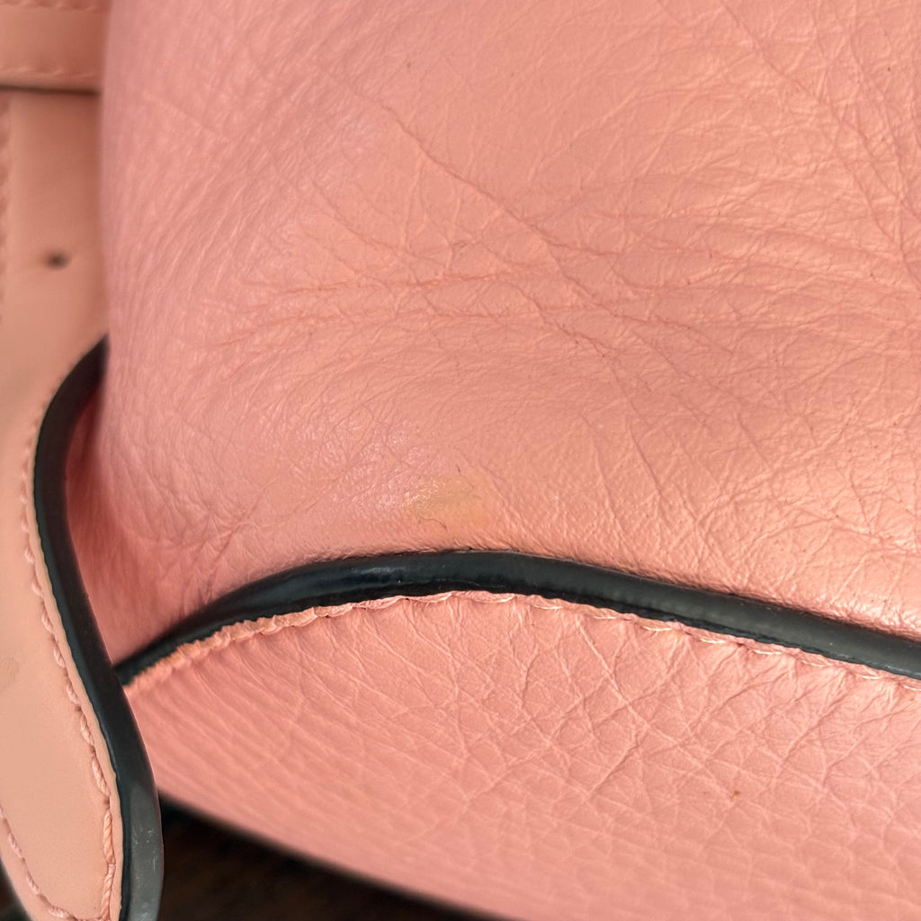 Michael Kors Pale Pink Romy Medium Leather Backpack | Brand New |