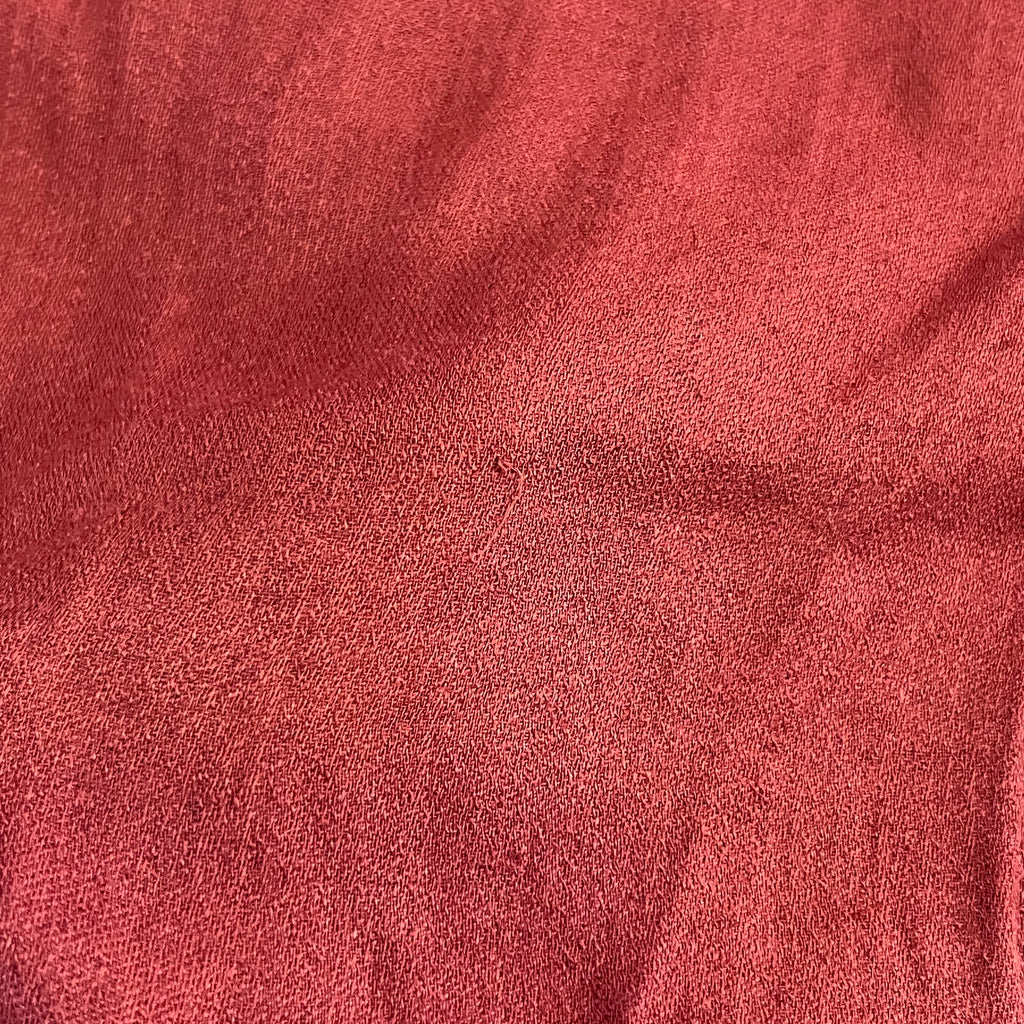 H&M Rust Button Down Top | Pre Loved |