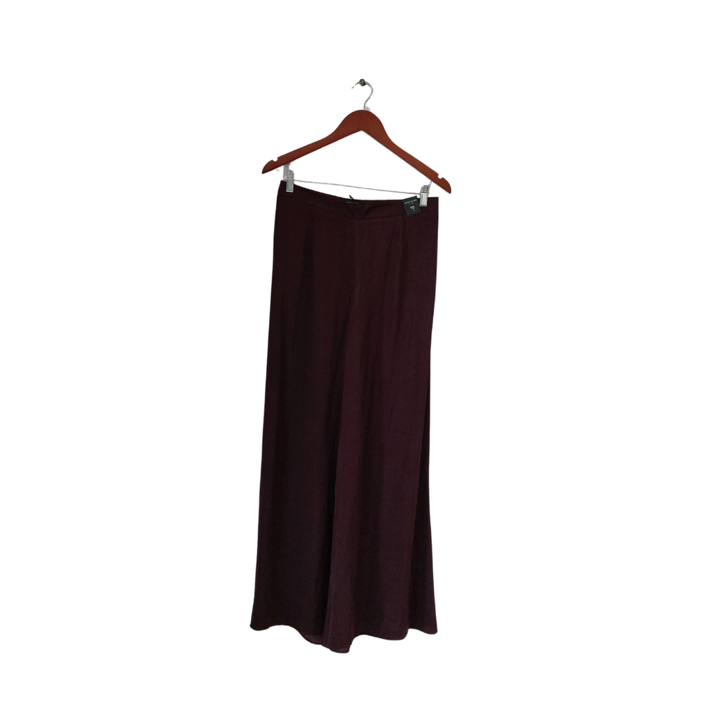 River Island Purple Satin Wide-leg Pants | Brand New |