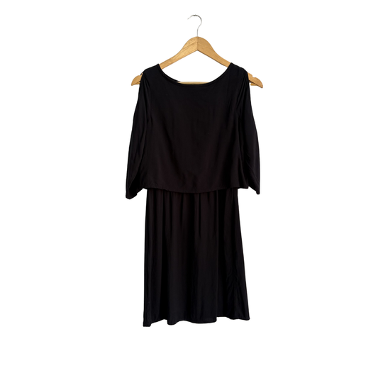 Vero Moda Black Cutout Sleeves Mini Dress | Gently Used |