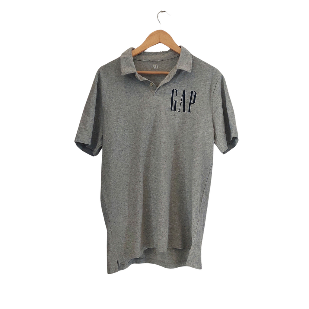 Gap Men's Grey Polo Short-sleeves Shirt | Brand New |