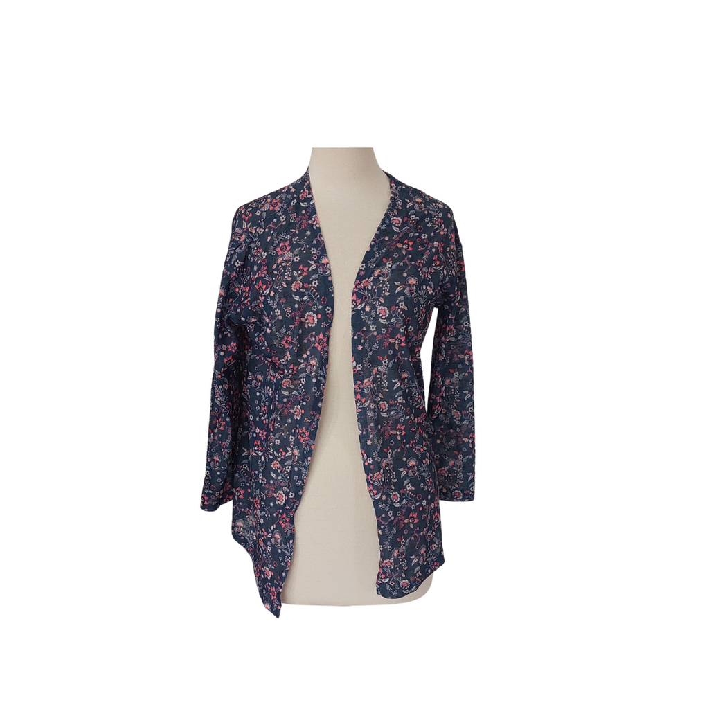 Terranova Blue Floral Printed Cover-Up | Gently Used |