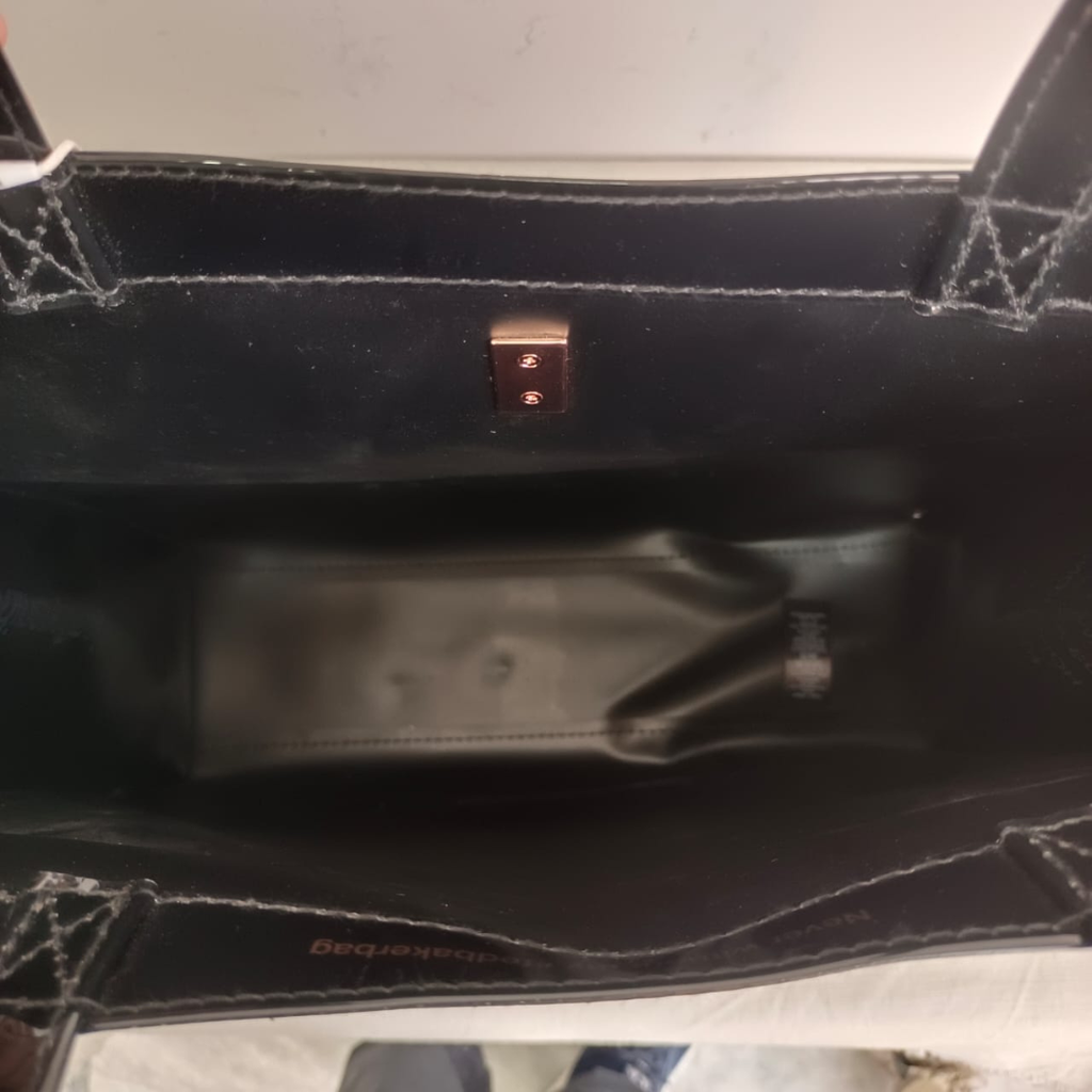 Ted Baker Black Icon Classic Tote | Brand New |