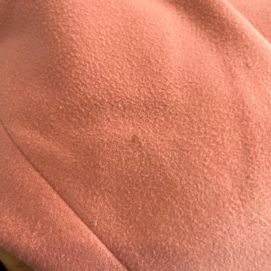 ZARA Pink Open Winter Coat | Pre Loved |