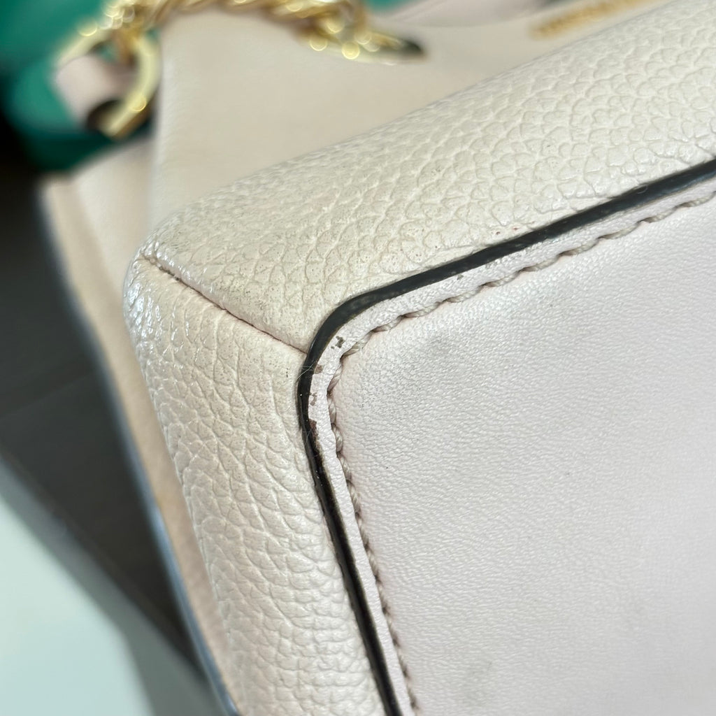 Michael Kors Powder Blush Teagen Small Messenger Crossbody Bag | Pre Loved |