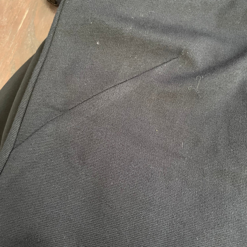 Zara Black Neck-Tie Knee Length Dress | Pre Loved |