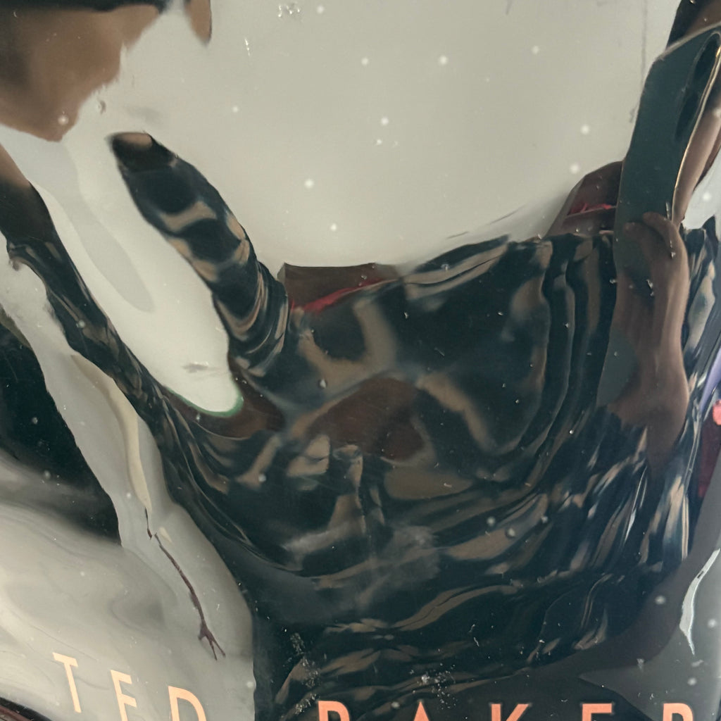 Ted Baker Black Plain Bow Icon Jelly Tote | Brand New |