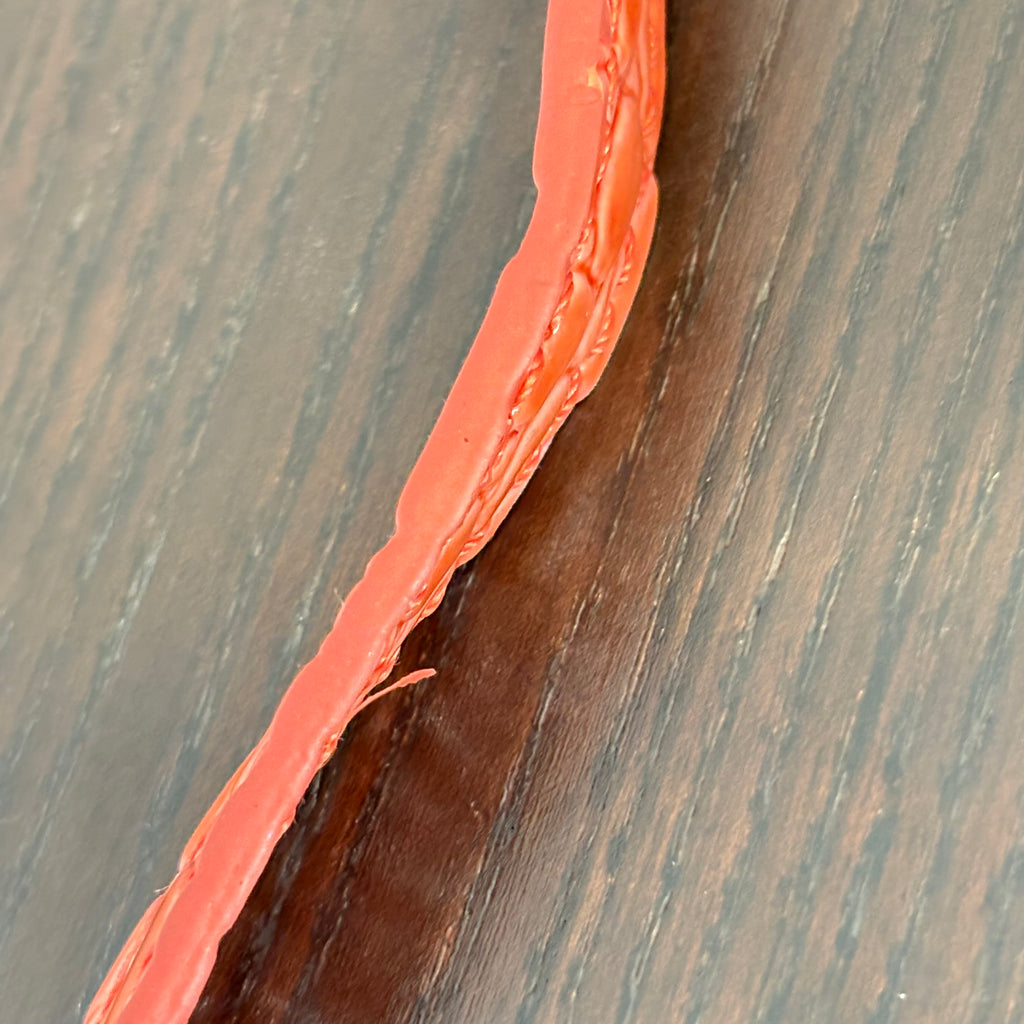 Nine West Orange Patent Leatherette Crossbody Bag | Pre Loved |