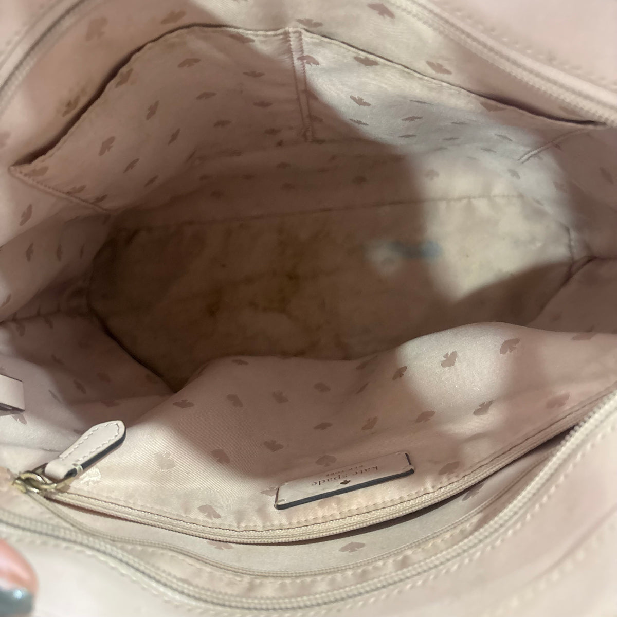 Kate Spade Pink Jana Smooth Leather Large Tote | Pre Loved |