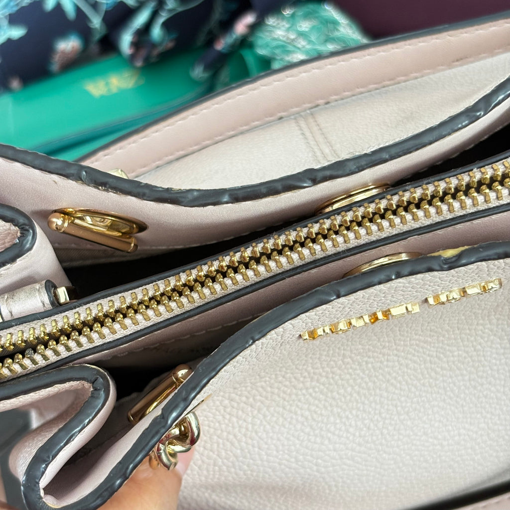 Michael Kors Powder Blush Teagen Small Messenger Crossbody Bag | Pre Loved |