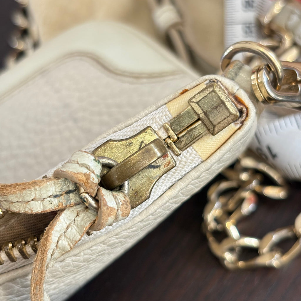 Burberry Beige Leather Crossbody Bag | Pre Loved |