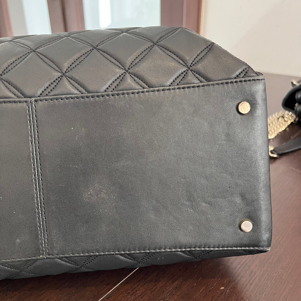 Kate Spade Black Natalia Leather Tote Bag | Pre Loved |