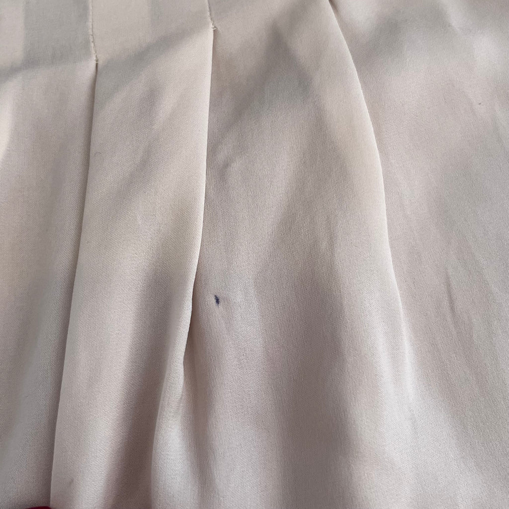 Promod Beige Satin Sequins Sleeveless Top | Pre Loved |