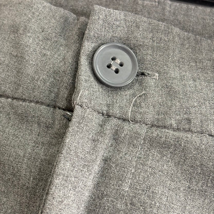 Zara Grey Straight Leg Trouser Pants | Gently Used |