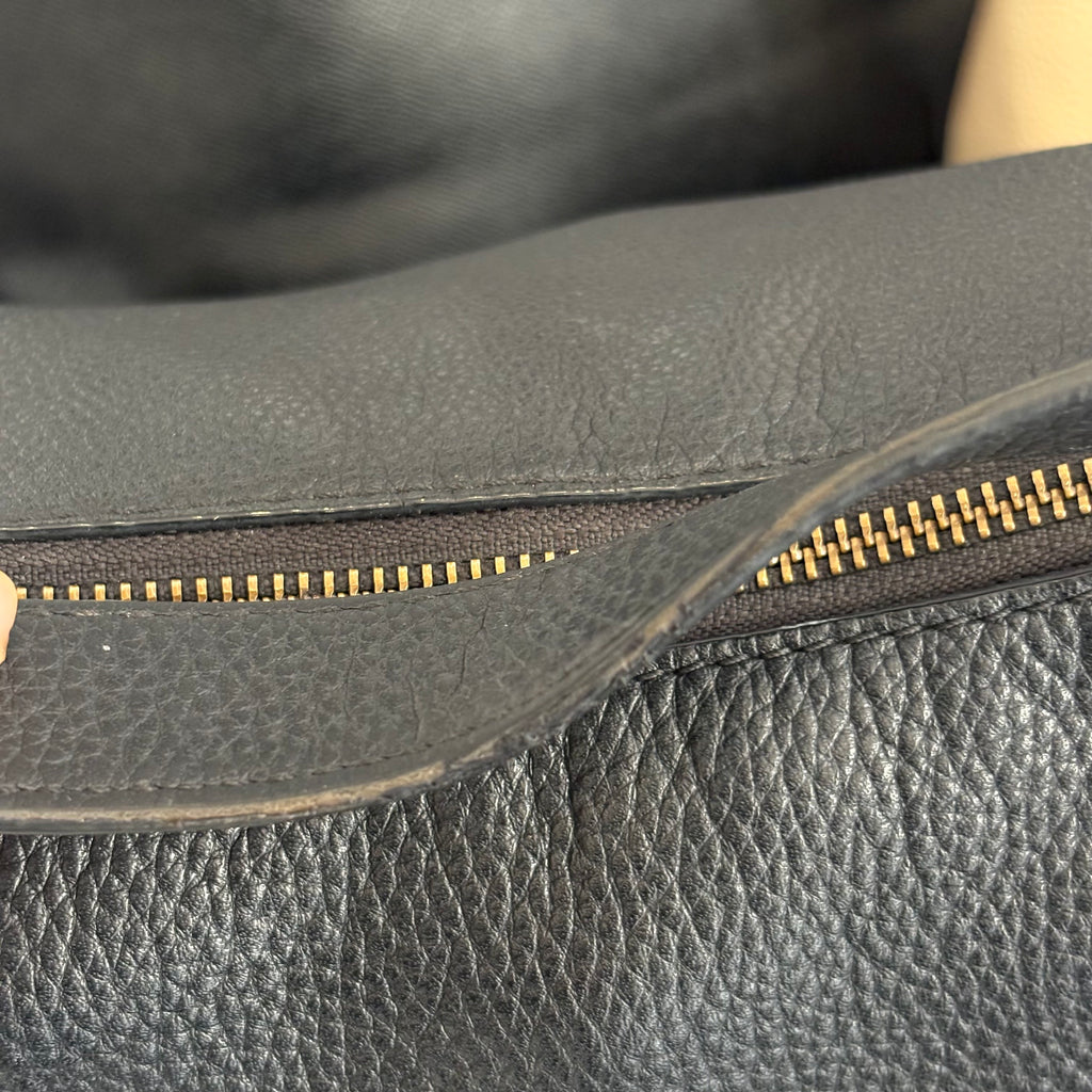 Kate Spade Black Pebbled Leather Shoulder Bag | Pre Loved |