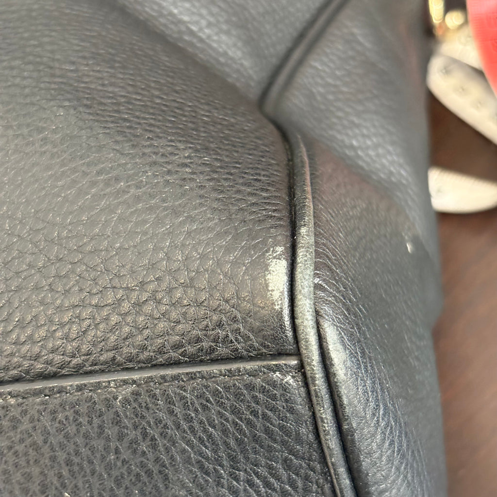 Kate Spade Black Pebbled Leather Shoulder Bag | Pre Loved |