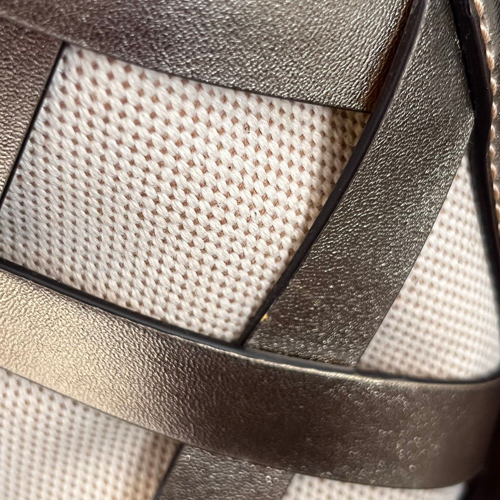 Michael Kors Pale Gold Sienna Small Tote Bag | Gently Used |