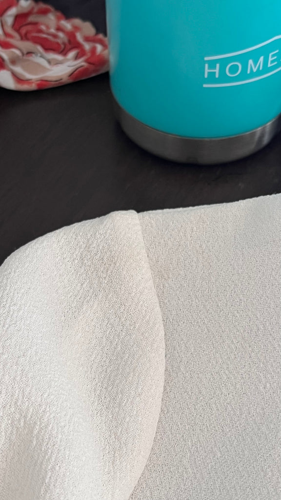 Sfera White & Navy Trim Front Zip Tunic | Brand New |