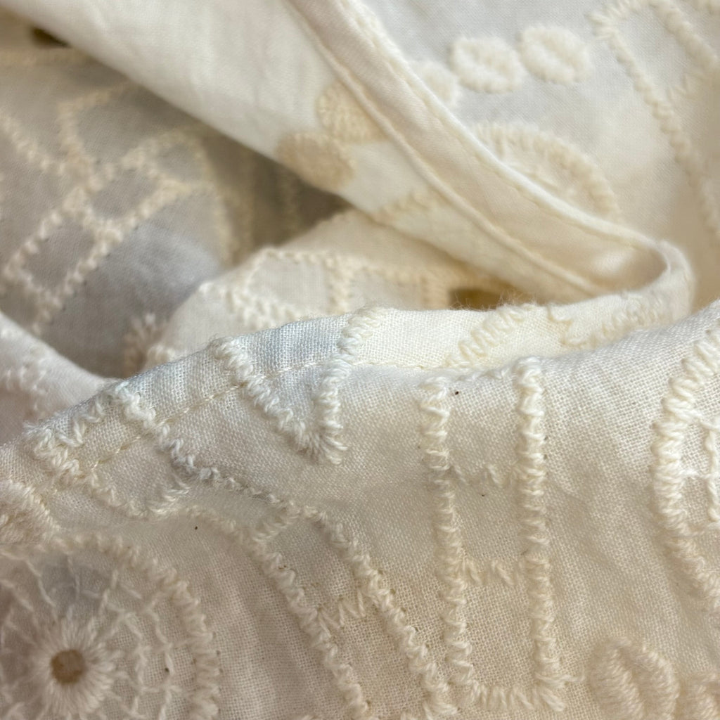 Zara Cream Cut Work Top | Pre Loved |