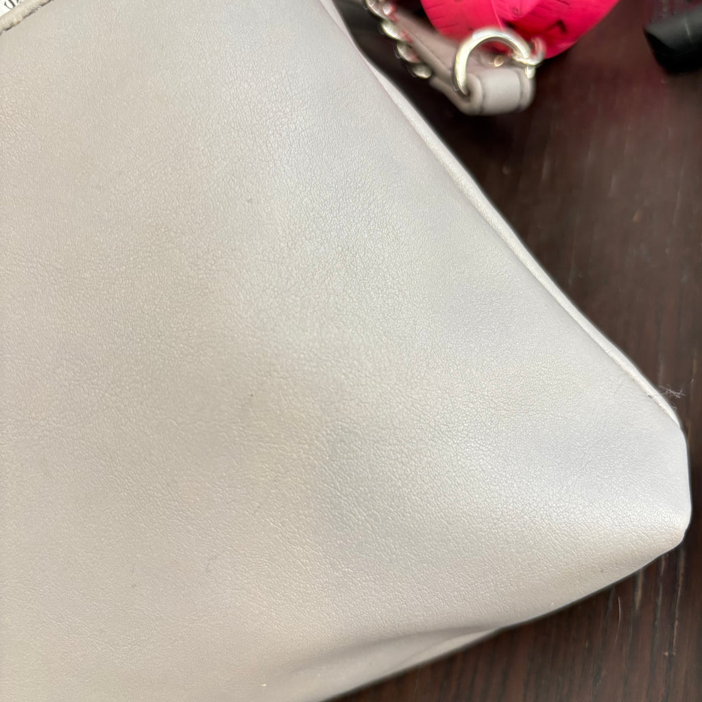 Nine West Grey Fold Over Crossbody Bag | Gently Used |