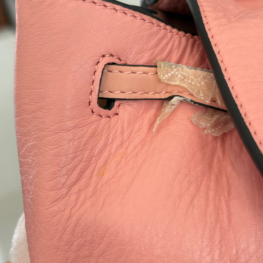 Michael Kors Pale Pink Romy Medium Leather Backpack | Brand New |