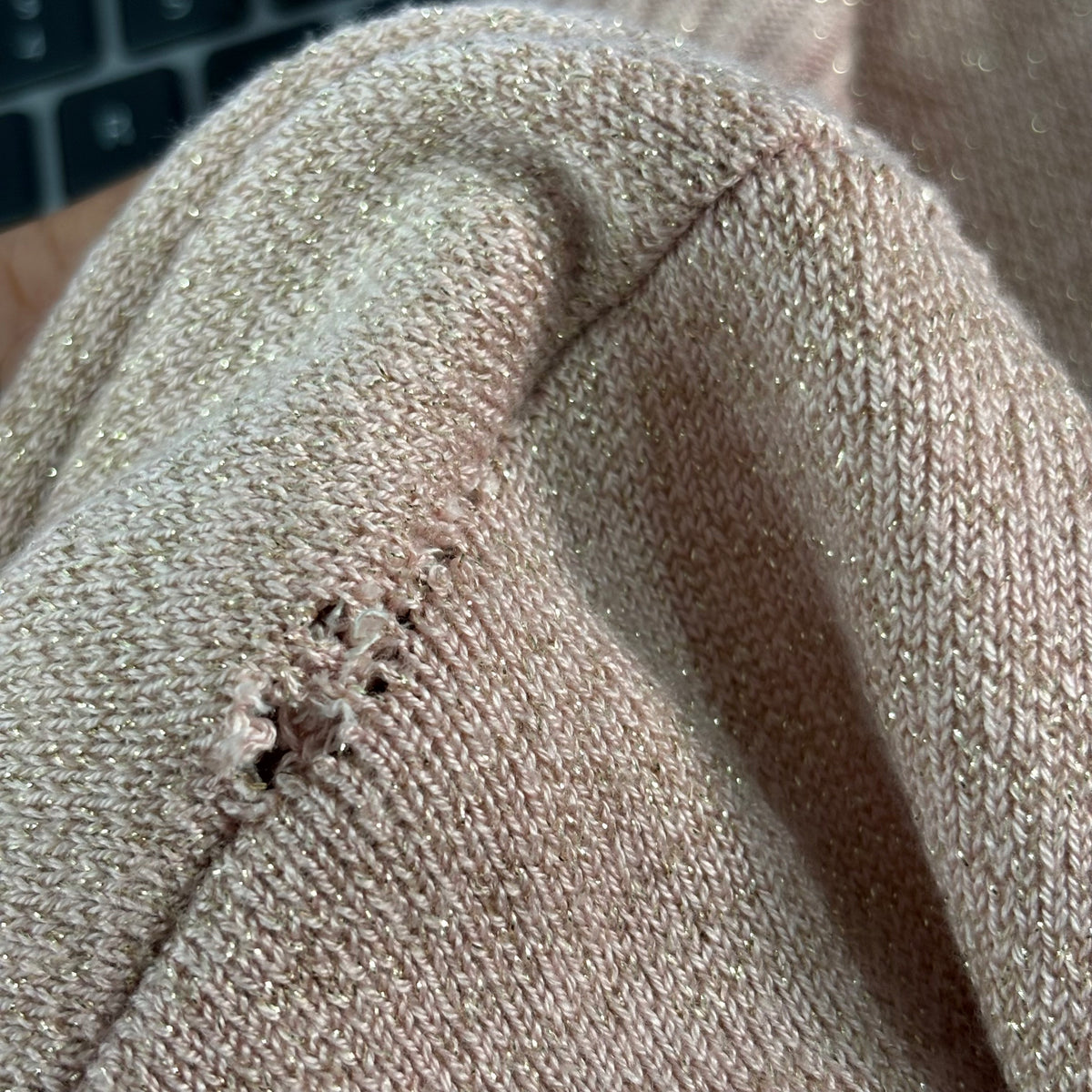 LC WAIKIKI Pink Shimmer Sweater | Pre Loved |