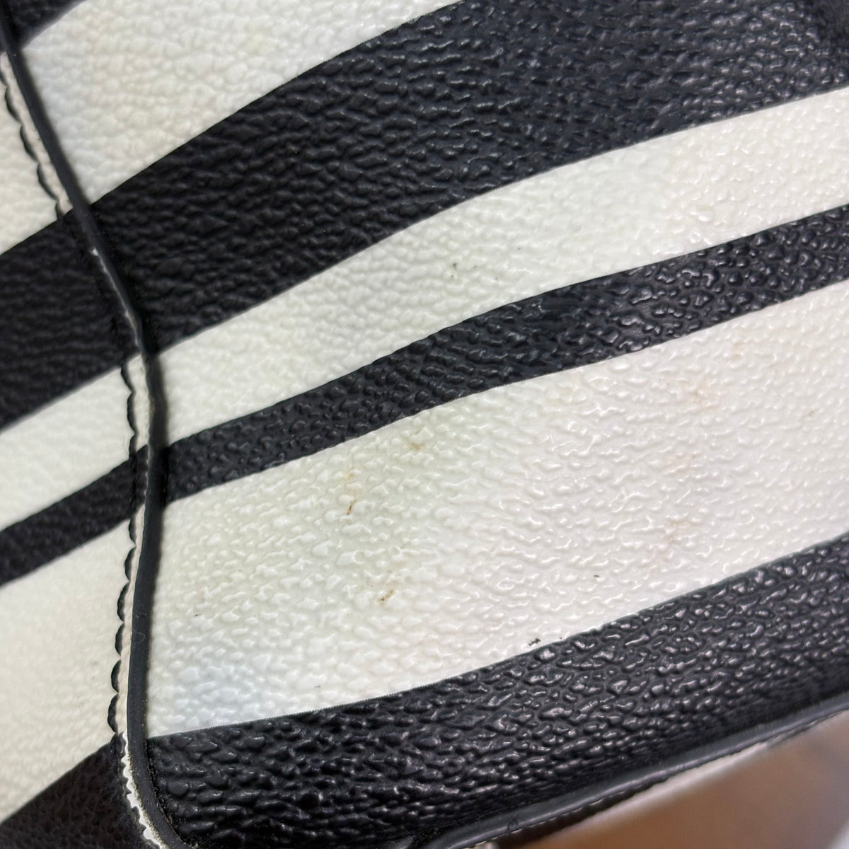 Kate Spade Navy Blue & White Striped Satchel Bag | Pre Loved |