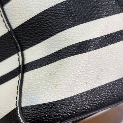Kate Spade Navy Blue & White Striped Satchel Bag | Pre Loved |