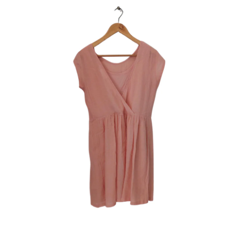 ZARA Light Pink Short Sleeveless Summer Dress | Gently Used |