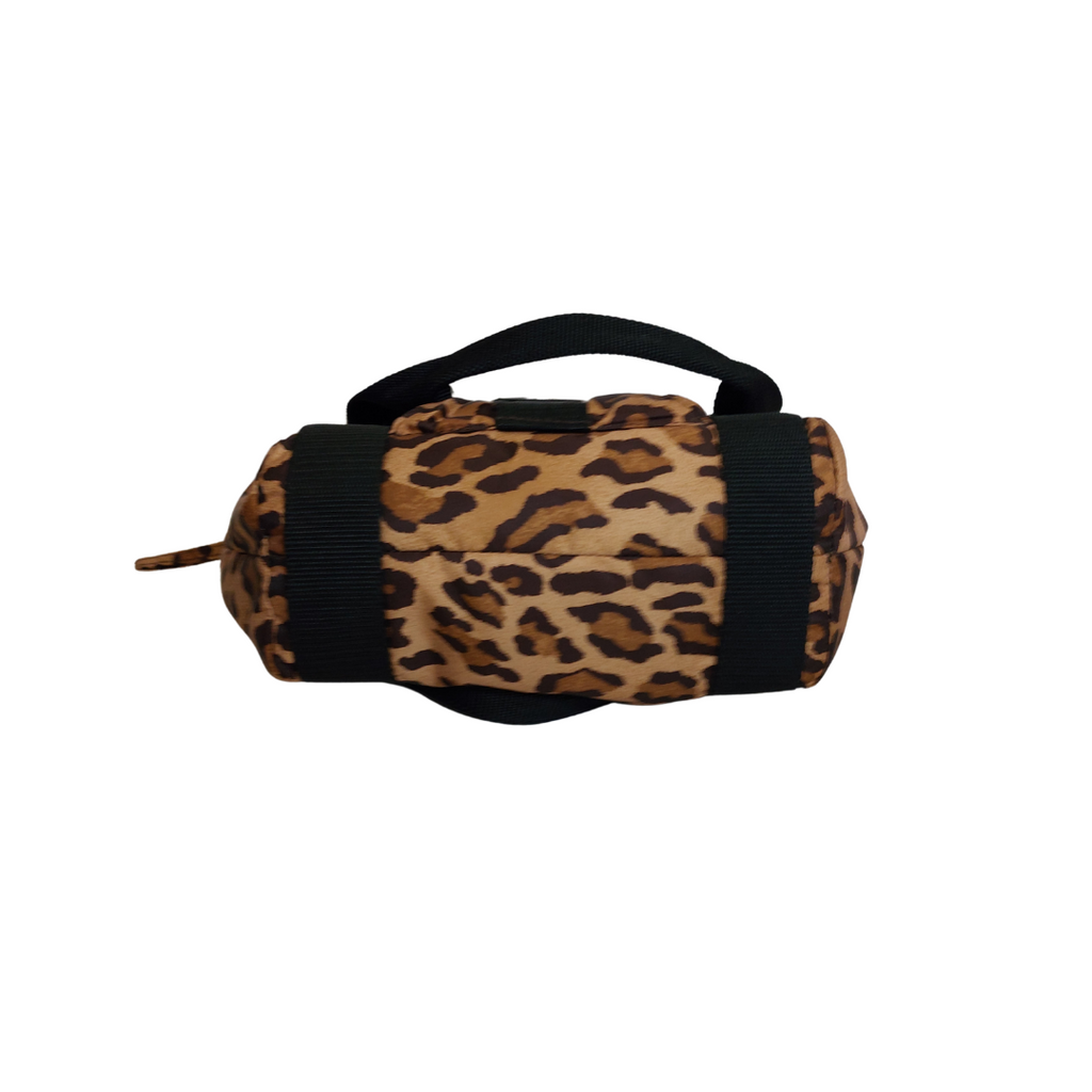 Ralph Lauren Leopard Print Nylon Medium Shoulder Bag | Gently Used |