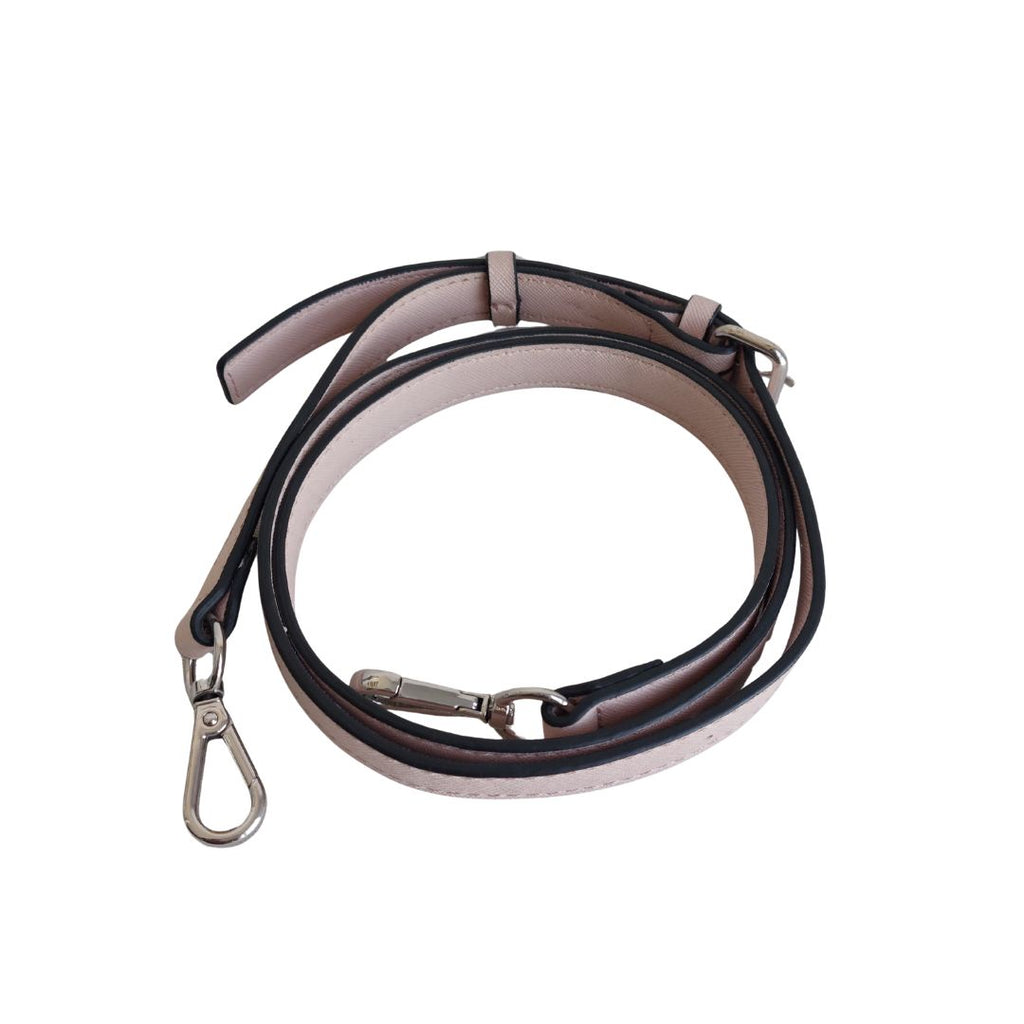 Guess Pink Two Tone Leatherette Goldenrod Back Satchel Bag | Pre Loved |