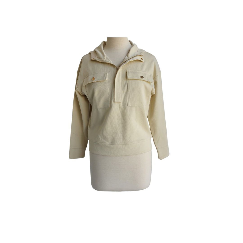 Mango Cream Hooded Top | Pre Loved |