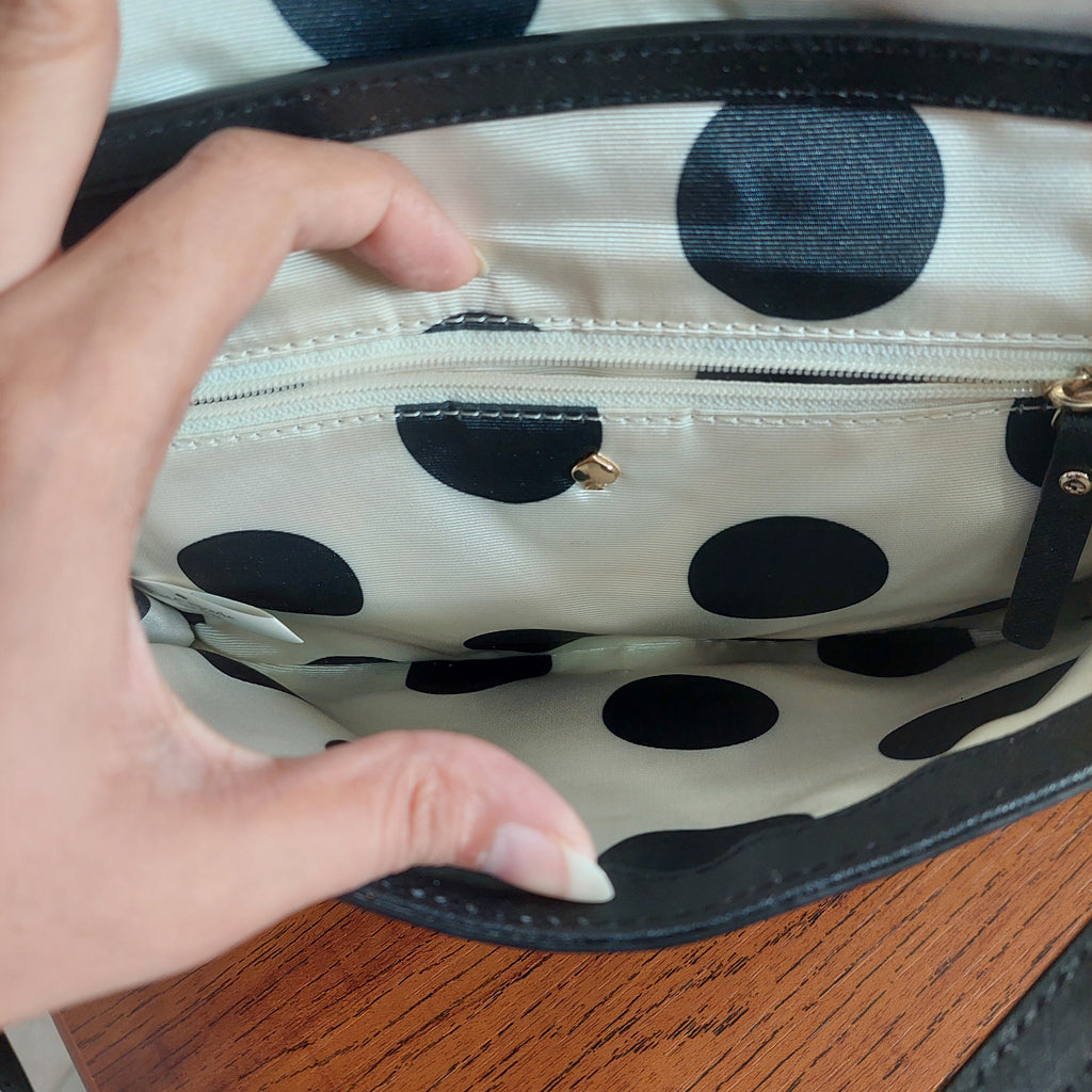 Kate Spade Black Leather Cedar Street Cali Crossbody Bag | Pre Loved |