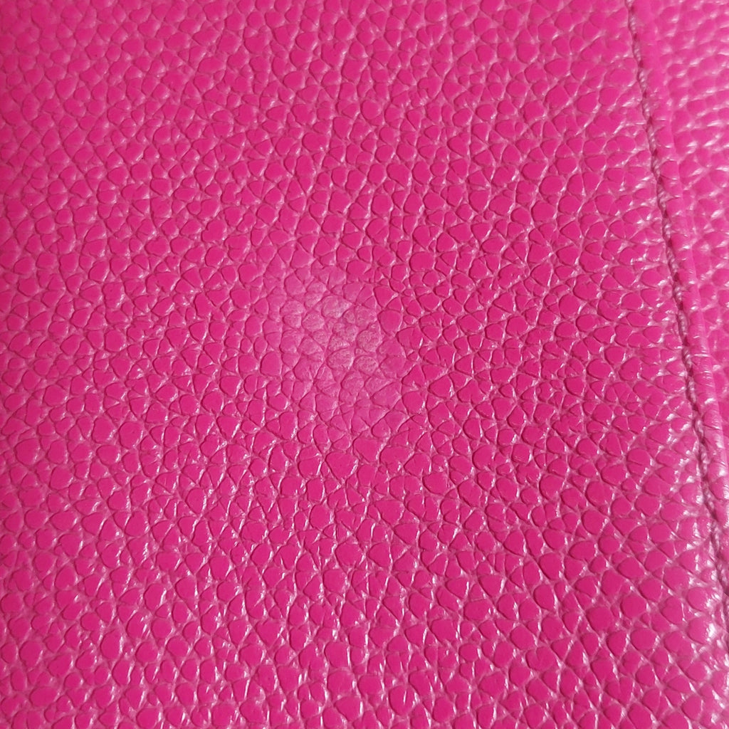 Michael Kors Cranberry Pink Leather Zip Around Wallet | Gently Used |
