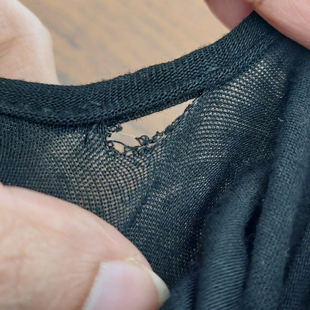 Maje Blue & Green Crochet Knee Length Dress | Pre Loved |