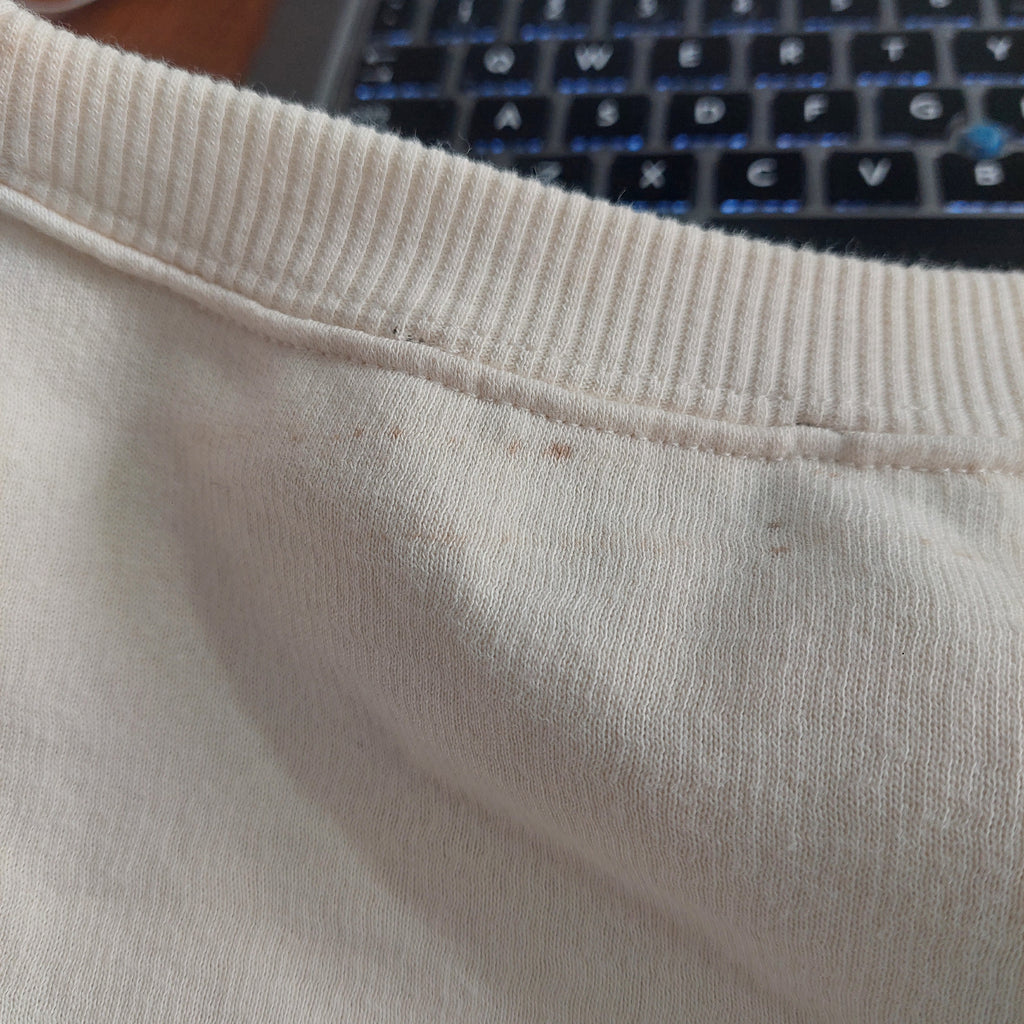 Zara Cream Round Neck Sweatshirt | Gently Used |